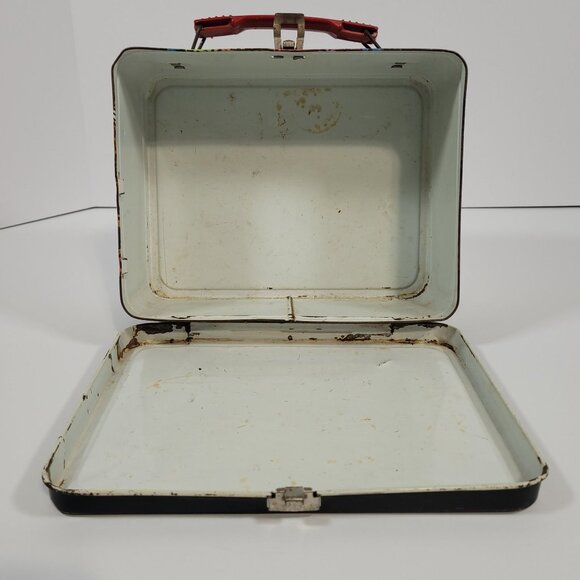 Vintage Curiosity Shop Metal Lunch Box King Seeley Thermos Brand 1972 No Thermos - Picture 7 of 7